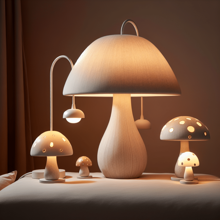 Artistic Mushroom Lamps for Modern Homes