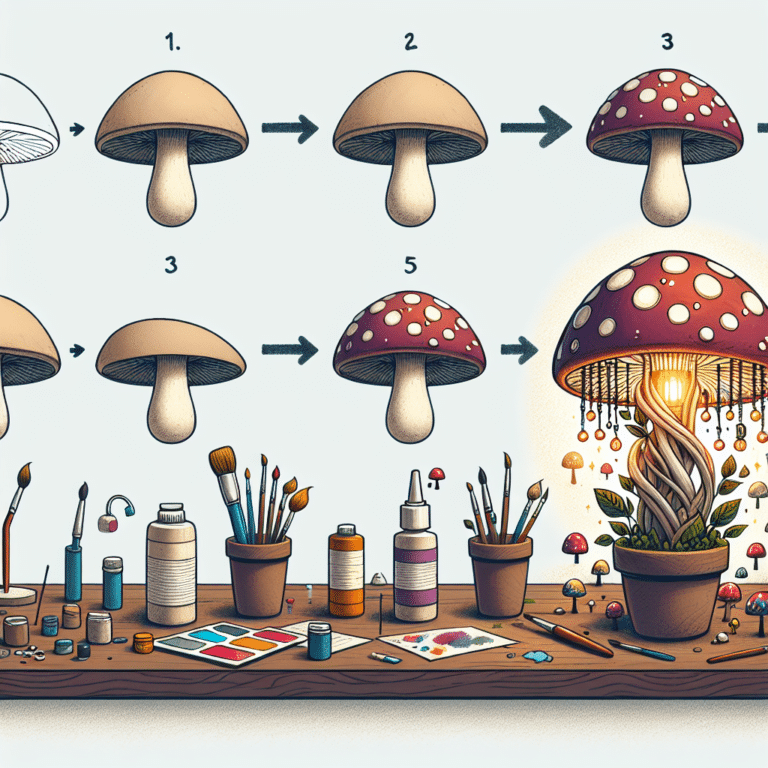 Mushroom DIY Lamp: From Novice to Expert