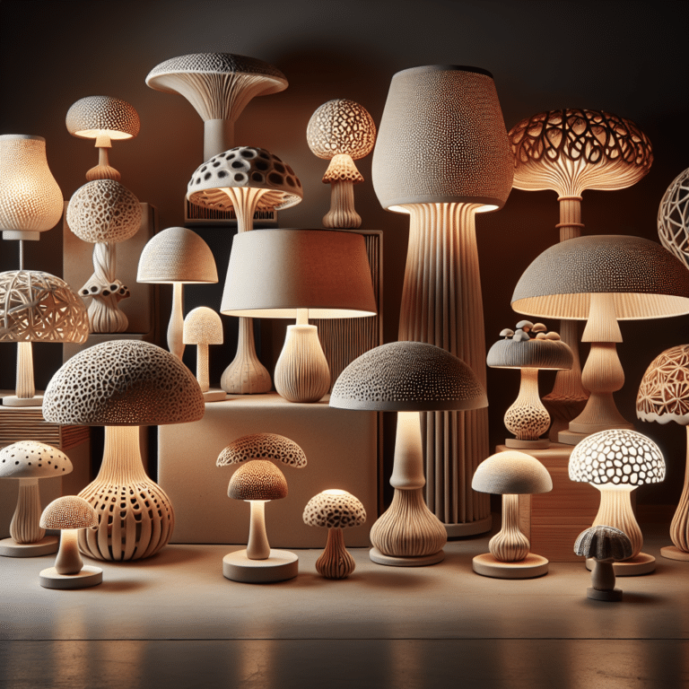 Popular Mushroom Lamp Designs for Home