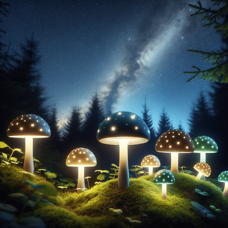 Energy-Saving Mushroom Night Lights