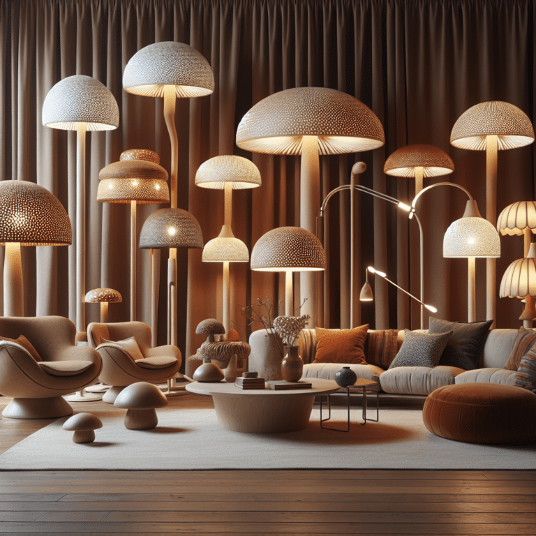 Mushroom Lamp Fashion for Interiors