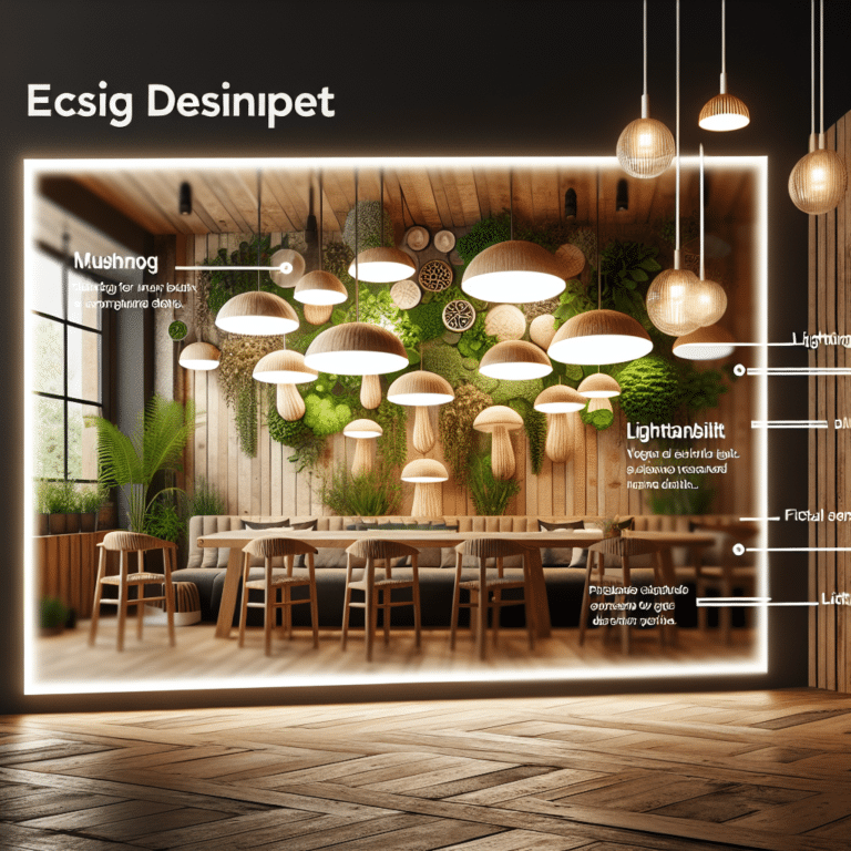 Eco-friendly Mushroom Lighting Ideas
