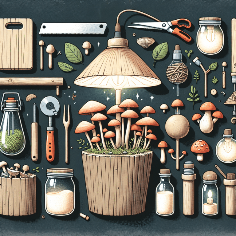Going Green: Eco-Friendly DIY Mushroom Lamp Ideas