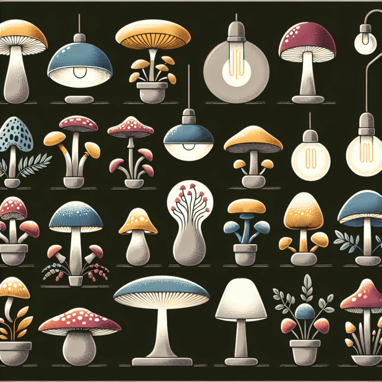 Mushroom Lamp Design Inspiration