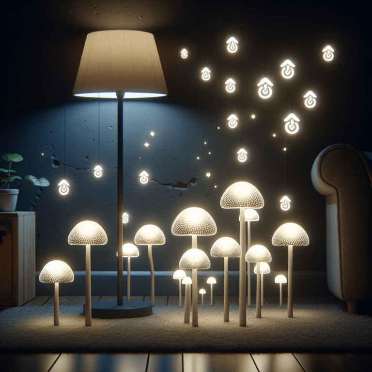 Energy-Saving Mushroom Night Lights