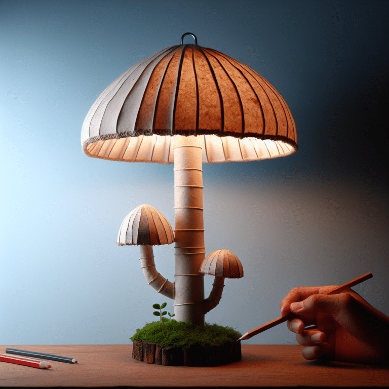 Recycle: DIY Mushroom Lamp