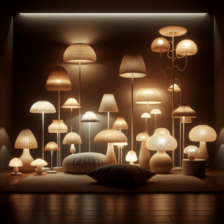 Brilliant Mushroom Lamp Ideas for Small Spaces