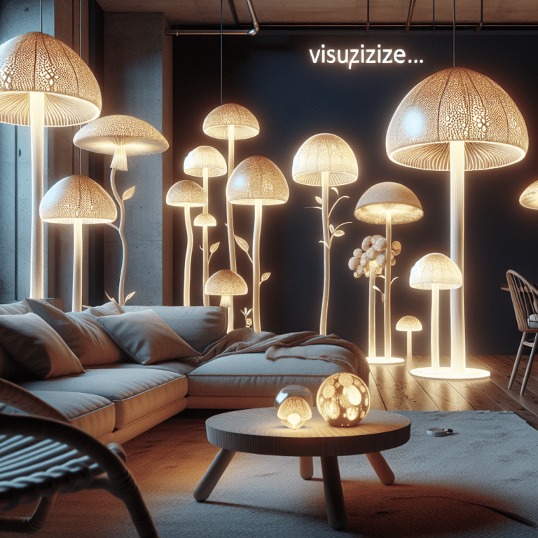 Mushroom Lamp Alternatives to Regular Bulbs