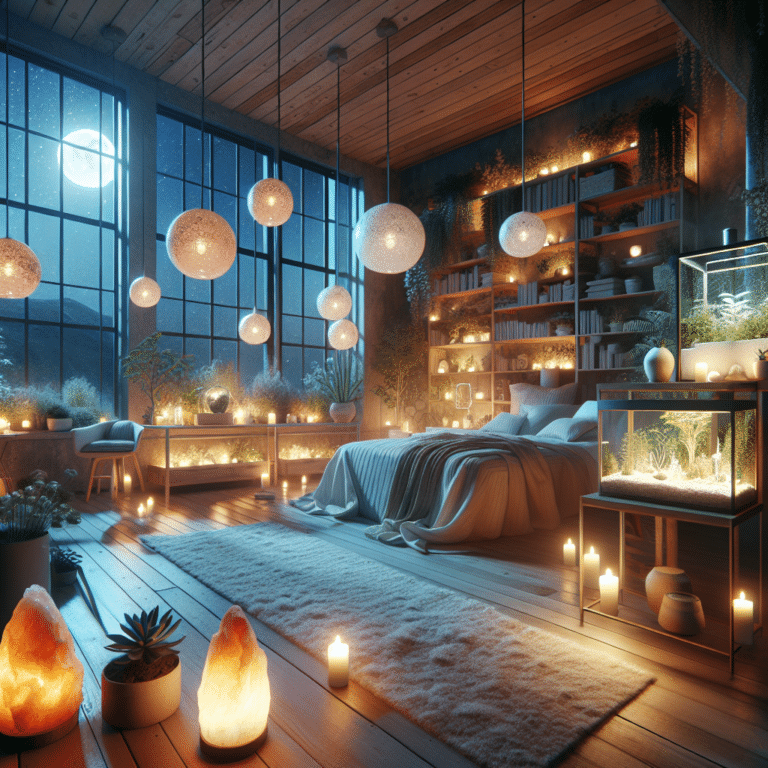 Eco-Friendly Bedroom Lighting Inspiration