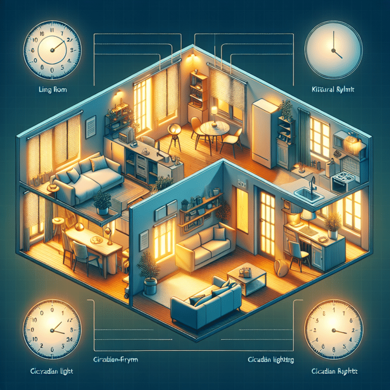 Circadian-Friendly Lighting for Apartments