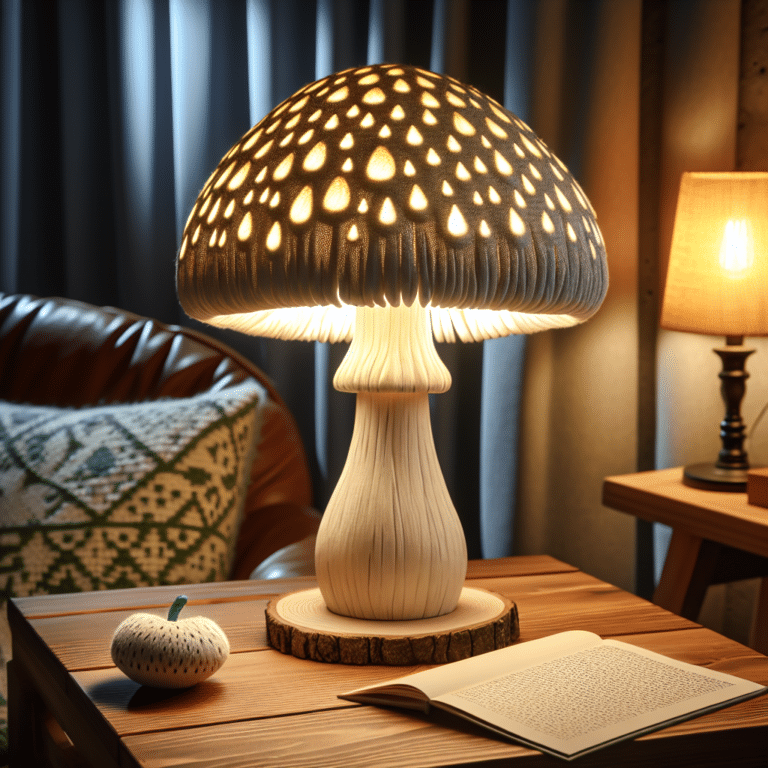 Illuminate Your Home with a Handmade Mushroom Lamp