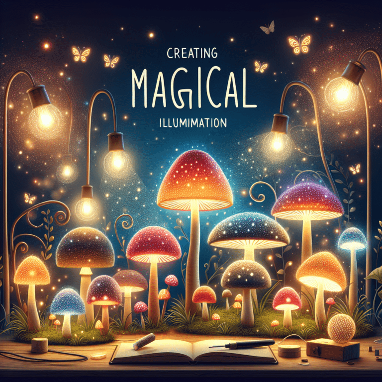 Creating Magical Illumination: DIY Mushroom Lamp Projects