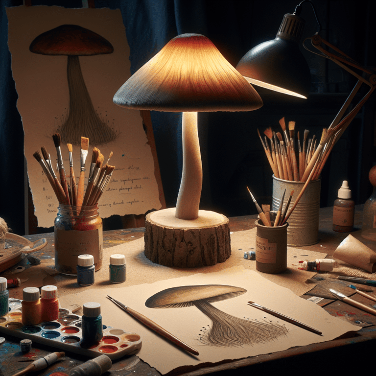 Making Your Own Mushroom Lamp: A Step-by-step Guide