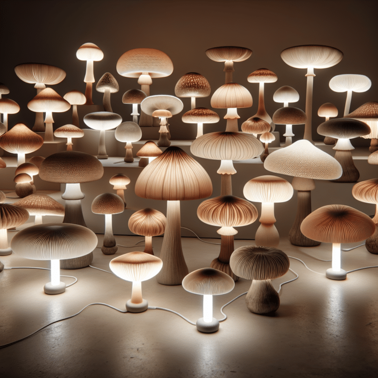 Eco-Friendly Mushroom Lighting Ideas