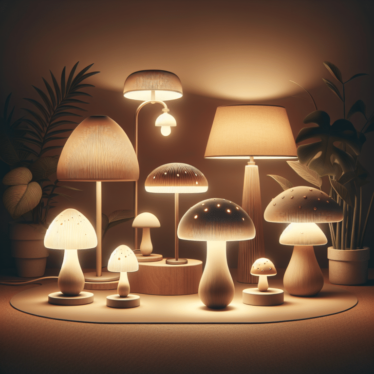 Top Sustainable Mushroom Lamps