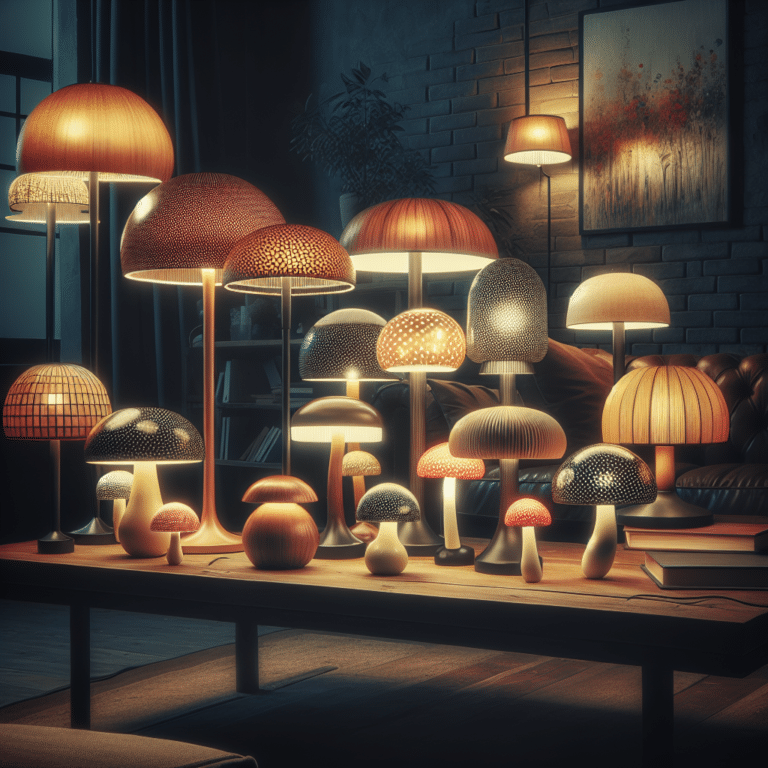 Popular Mushroom Lamp Designs for Home