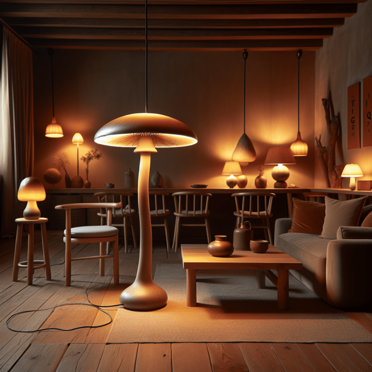 Mushroom Lamp Trends for Living Rooms