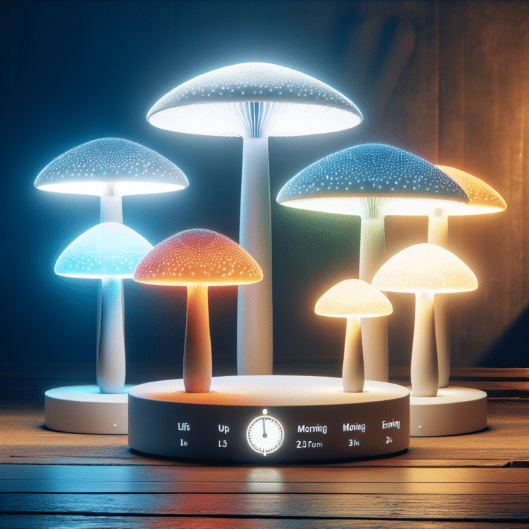 Adjustable Circadian Mushroom Lamps