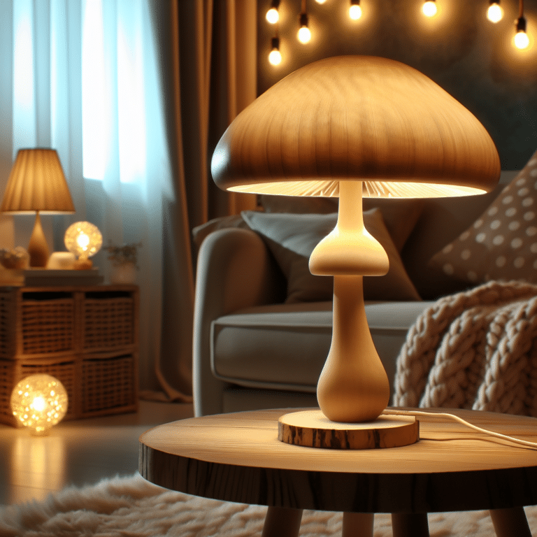 Mushroom Lamp Design Inspiration