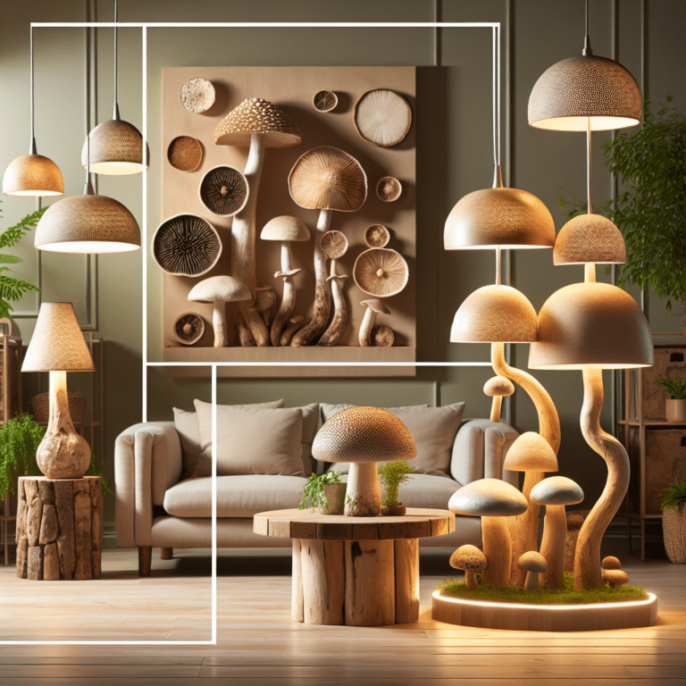 Sustainable Mushroom Lamps for Home