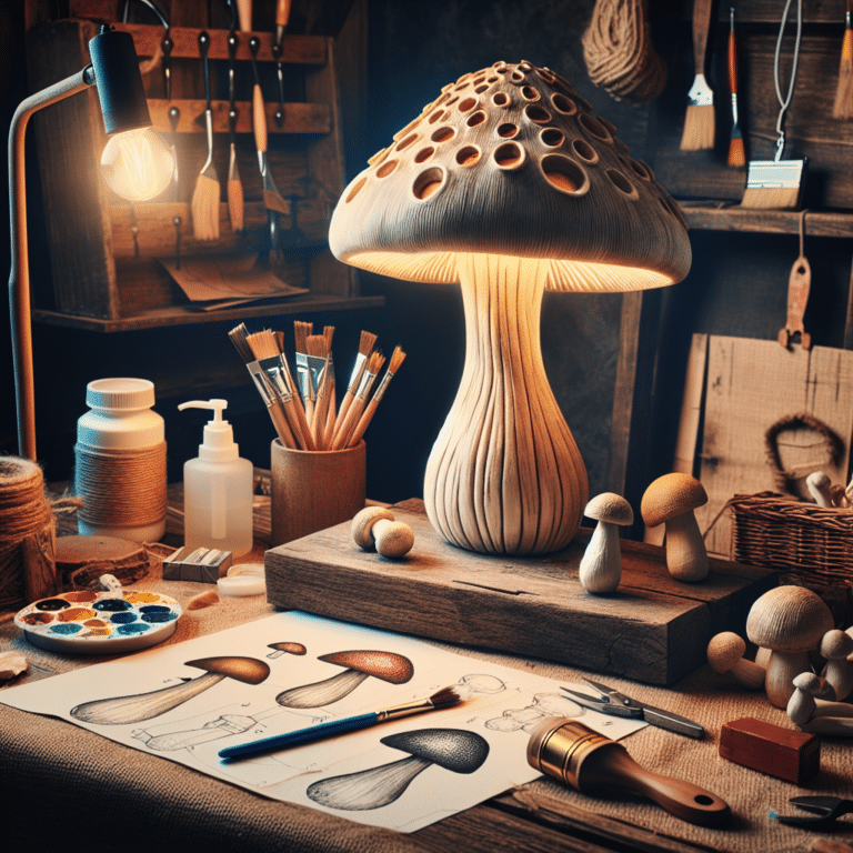 Mushroom Lamp DIY: A Step-by-Step Guide