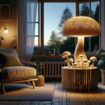 Environmentally Friendly Mushroom Lamps