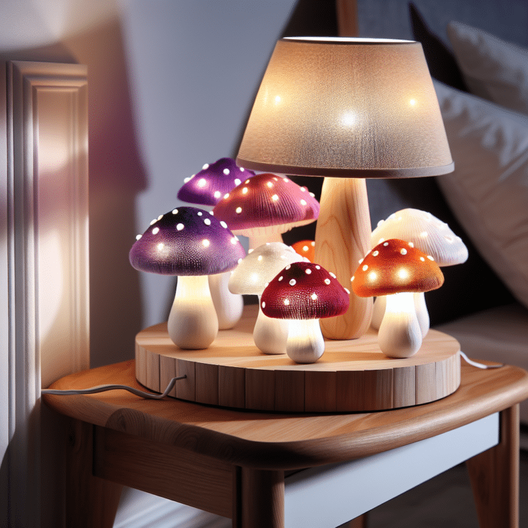Brighten Your Room: DIY Mushroom Night Lamps
